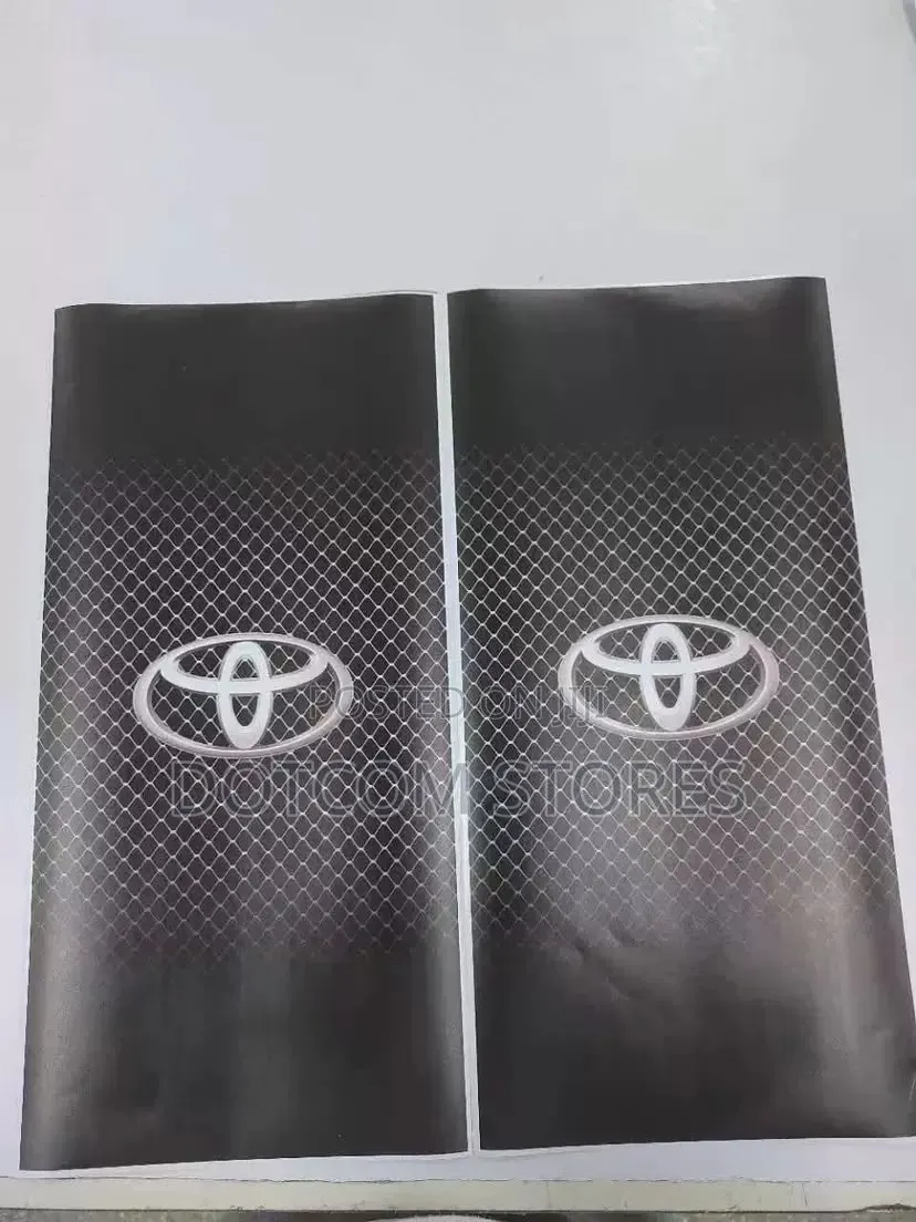 Pair of Toyota Window Pillar Stickers