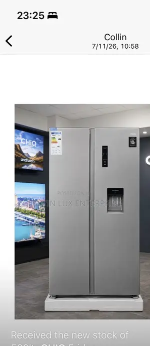Side by Side Fridge 560 Liters Frost Free Kampala