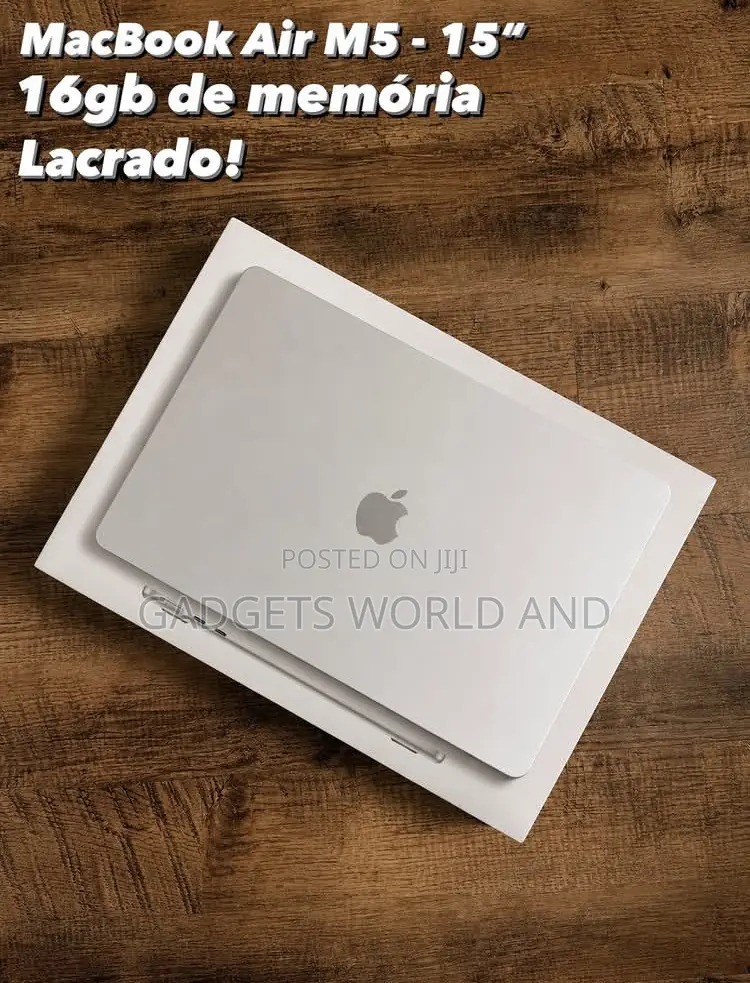 New Laptop Apple MacBook Air 16GB Apple M5 SSD 512GB