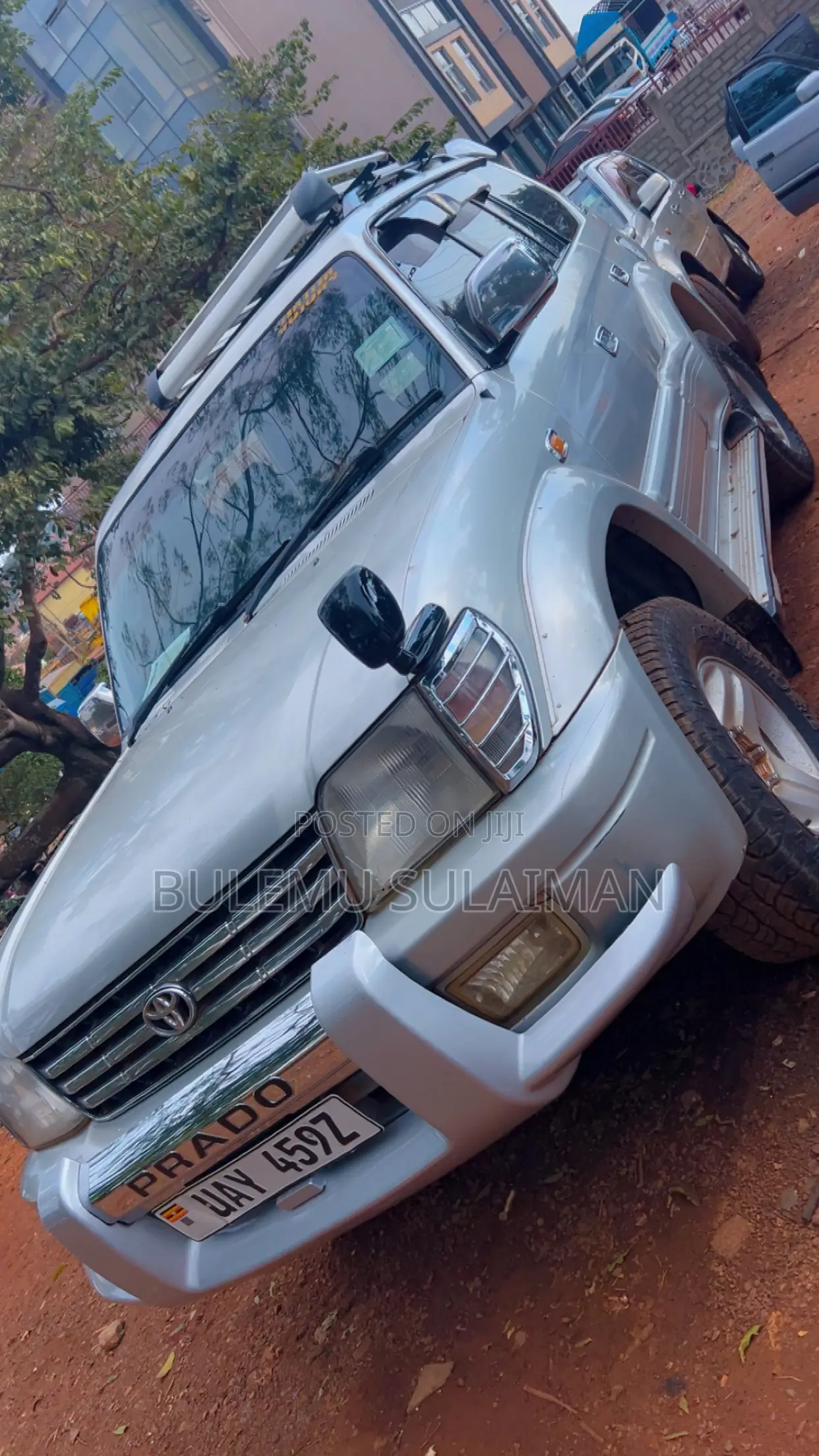 Toyota Land Cruiser Prado 2001 Silver