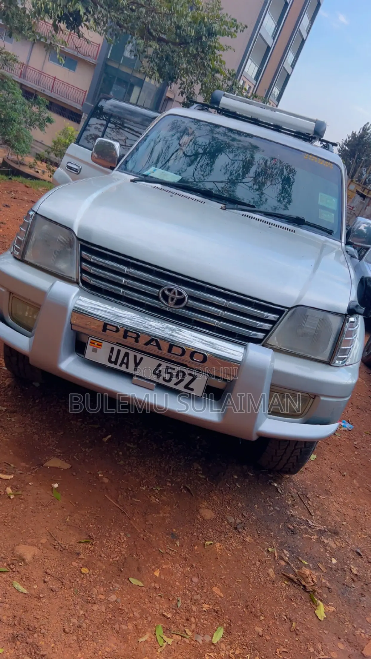 Toyota Land Cruiser Prado 2001 Silver