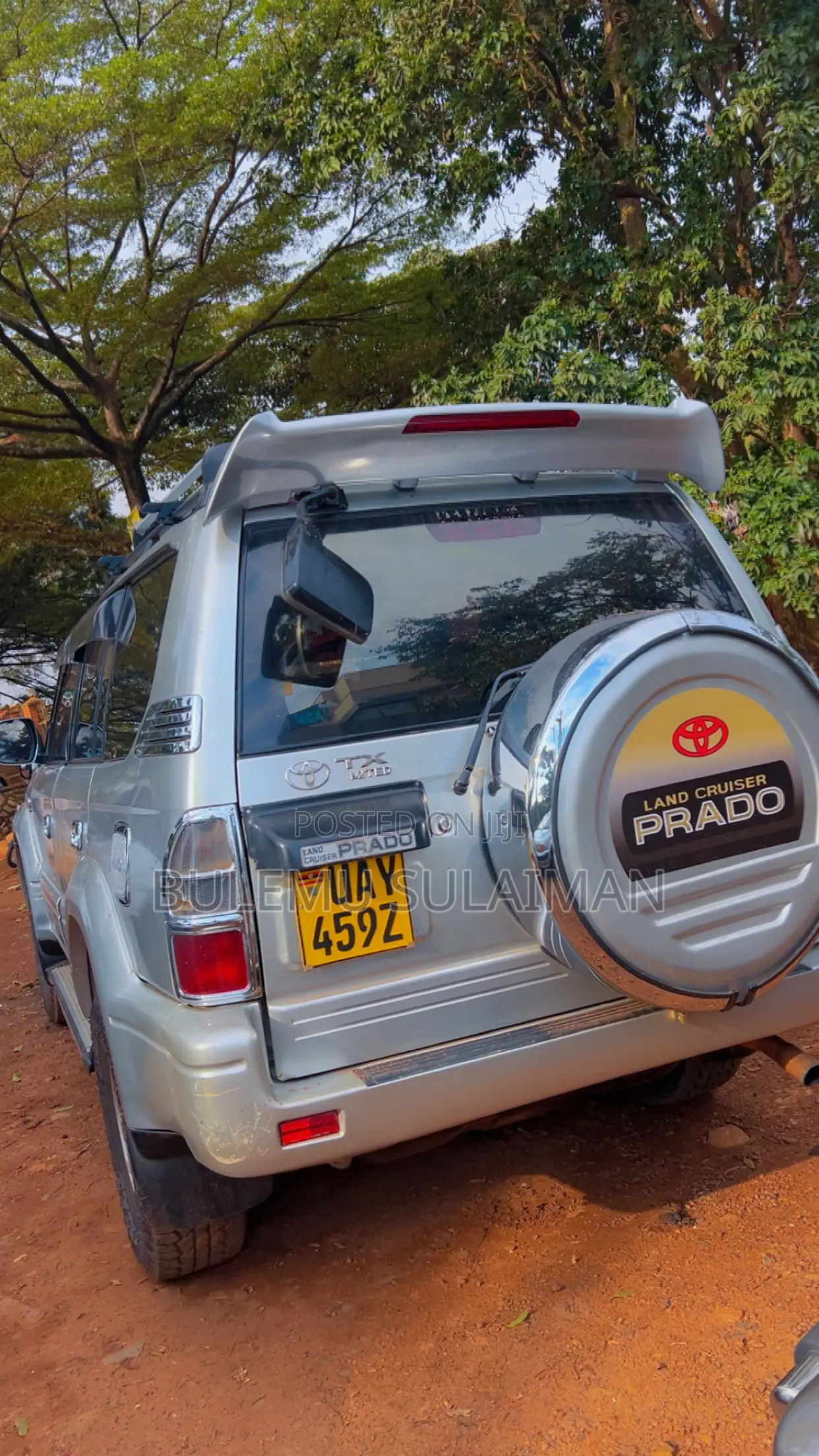 Toyota Land Cruiser Prado 2001 Silver