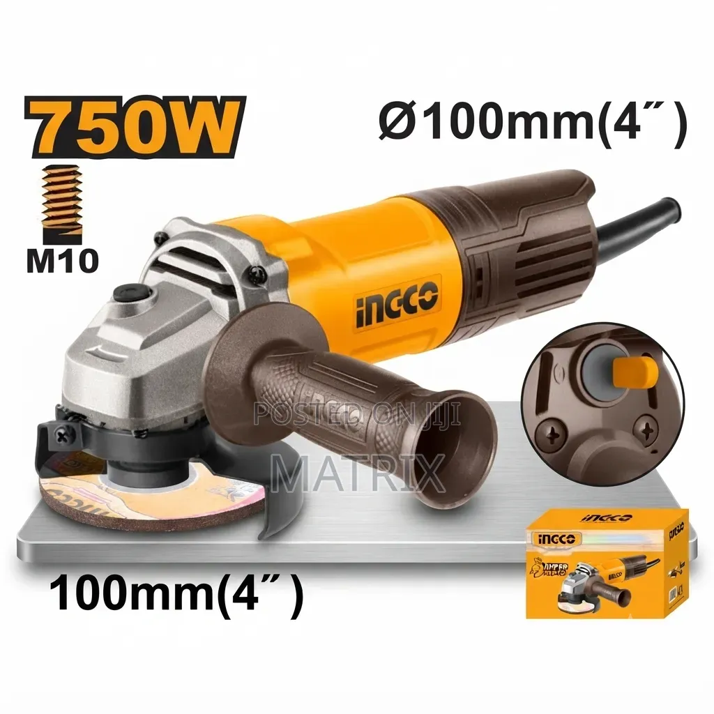Ingco Angle Grinder 750w