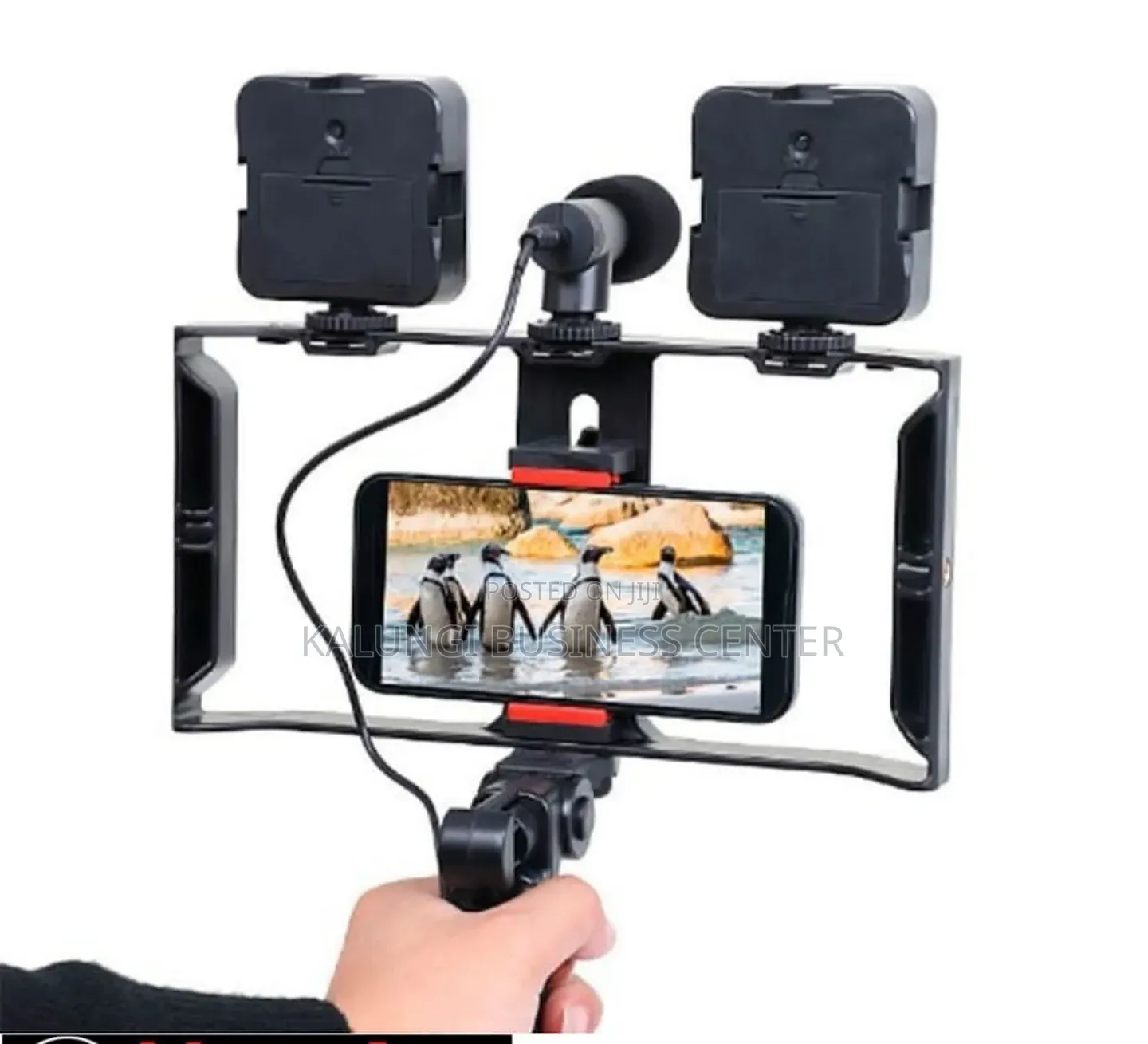 Plokama Video Making Kit With Tripod, Light Microphone