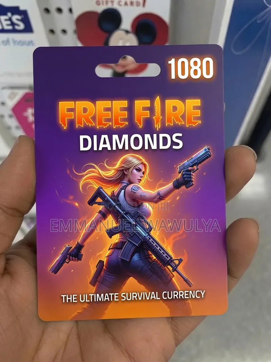 Free Fire Diamonds (1080 Diamonds)