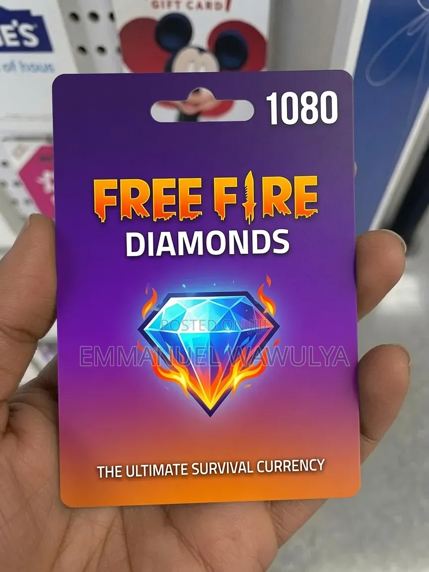 Free Fire Diamonds (1080 Diamonds)