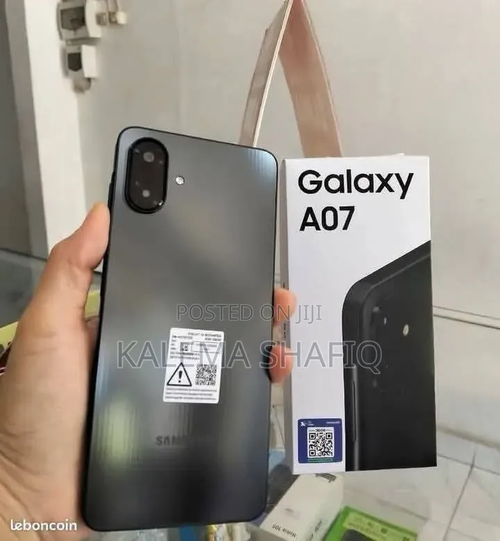 New Samsung Galaxy A07 256 GB Black