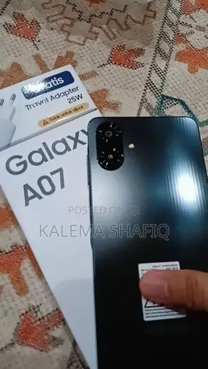 New Samsung Galaxy A07 256 GB Black