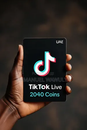 Tiktok Live Gift Card (2040 Coins ) Uae