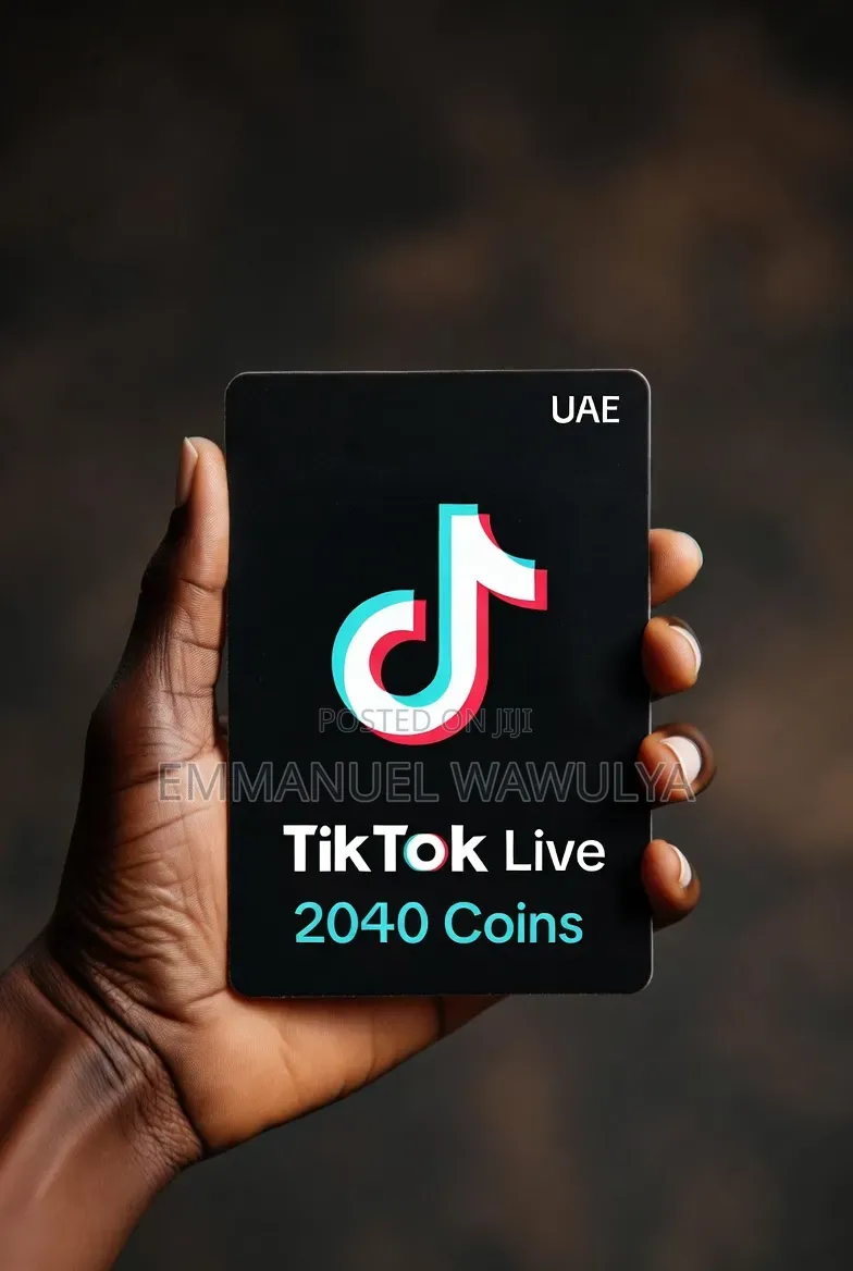 Tiktok Live Gift Card (2040 Coins ) Uae