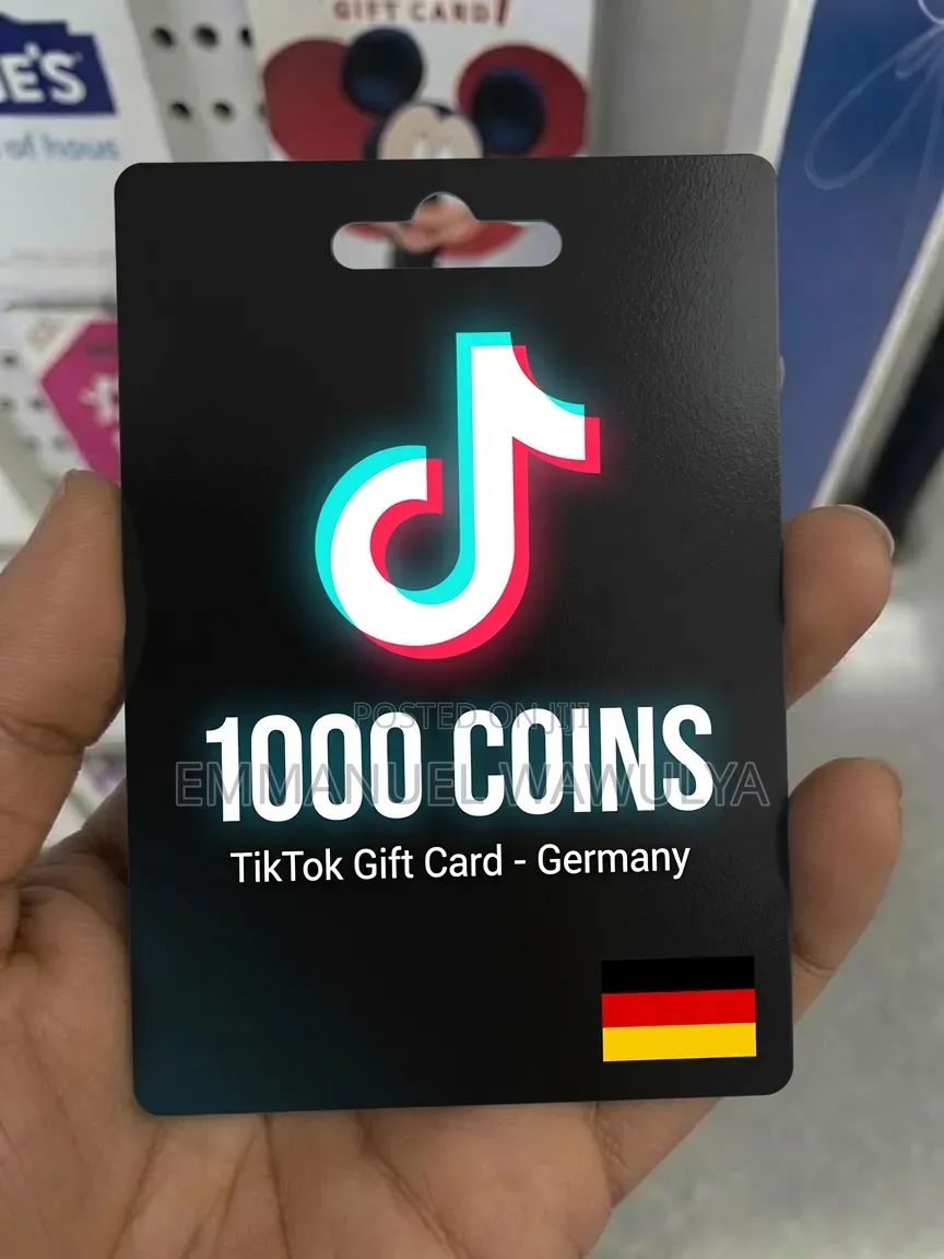 Tiktok Gift Card (1000 Coins) Germany
