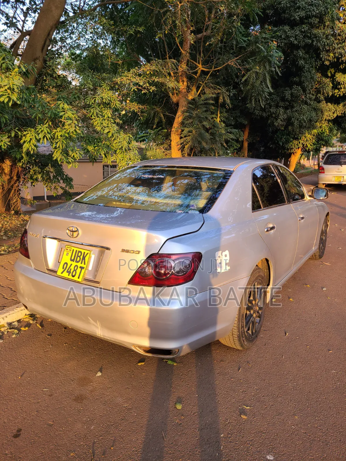 Toyota Mark X 2008 Silver
