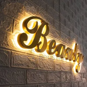 2d and 3d Lighting Signages