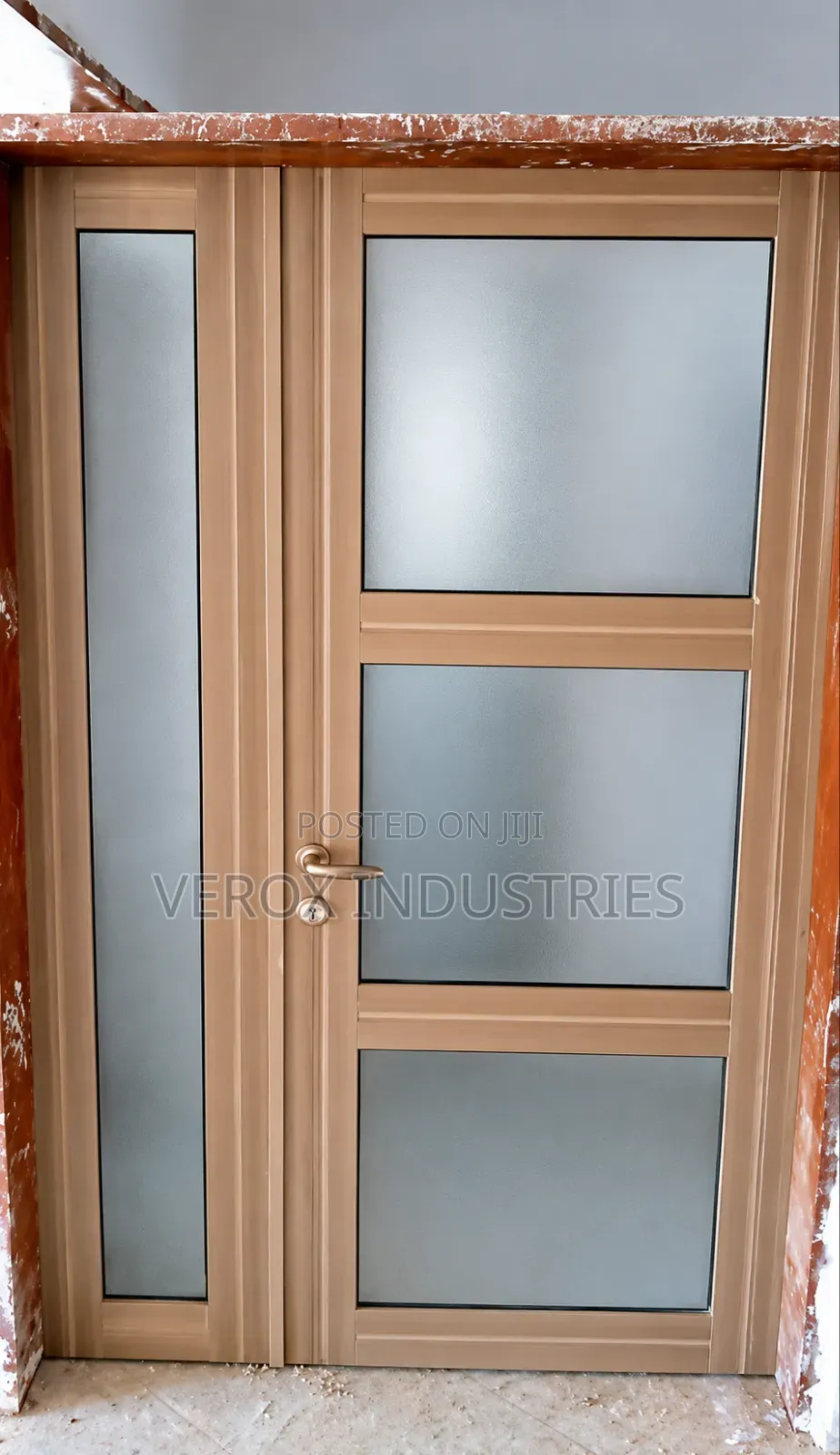 Frosted Glass Doors