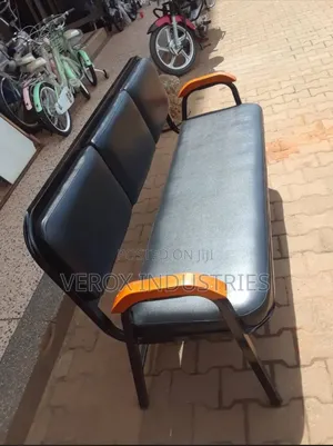 Leather Waiting Seats.