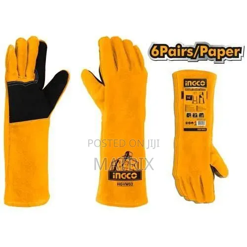 Ingco Welding Leather Gloves
