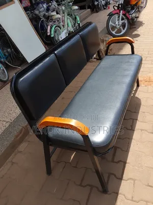 Leather Waiting Seats.