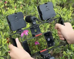 Plokama Pk-778 Smartphone Video Kit With Dual Led Lights, Microphone