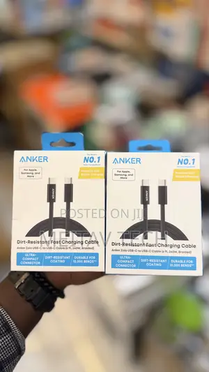 Anker Zolo 240w Usb C to Usb C Cable 6ft, Braided