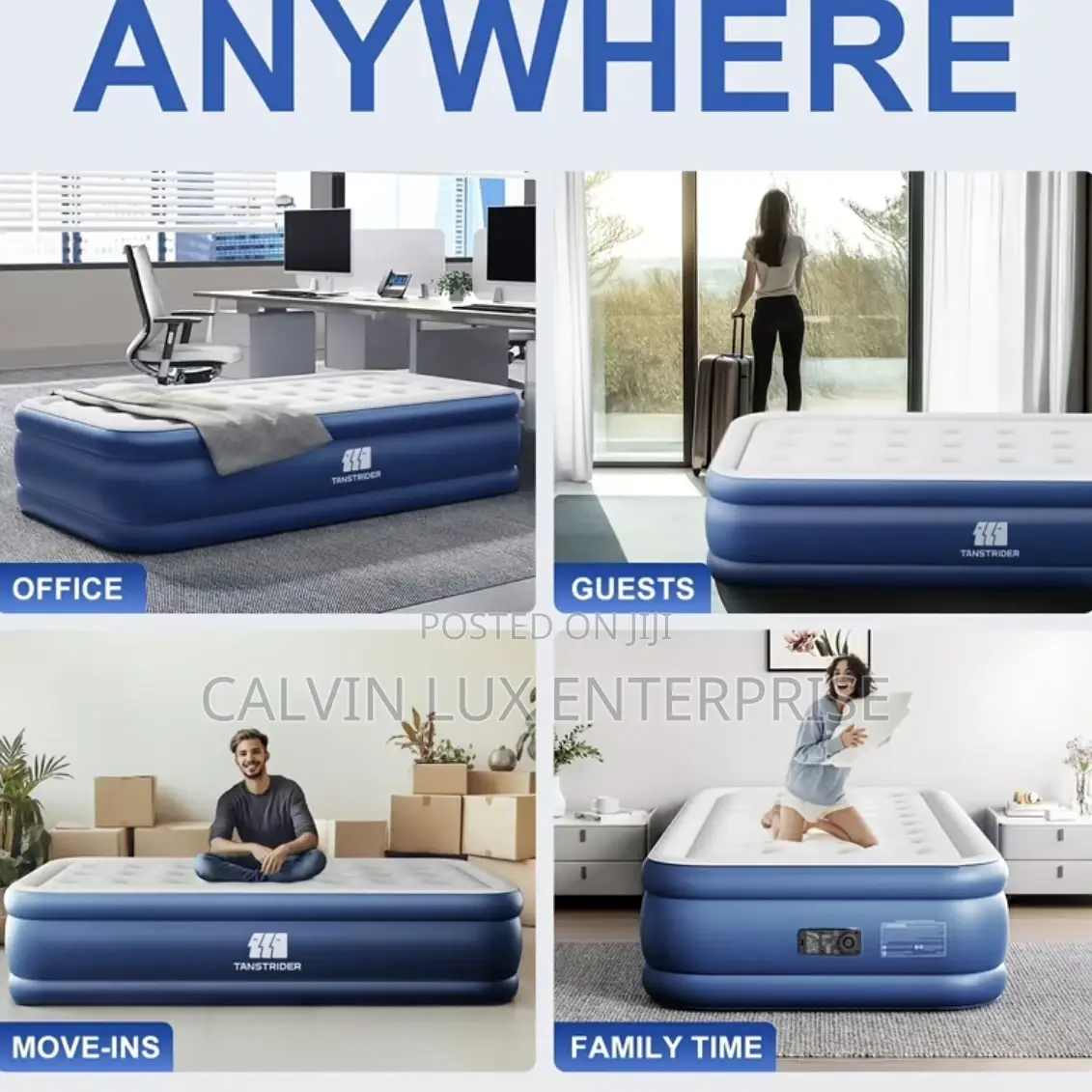 Air Mattress High Density 4by6 Automatic Pump