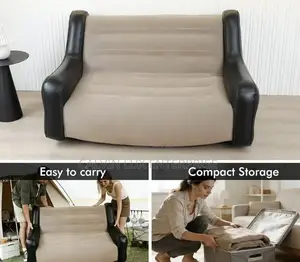 Inflatable 2 Seater Sofa With Pump