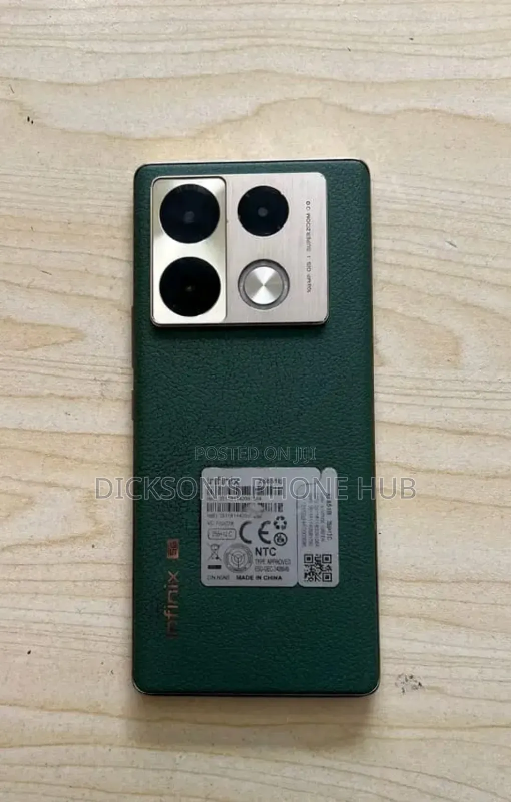 New Infinix Note 40 Pro 256 GB Green