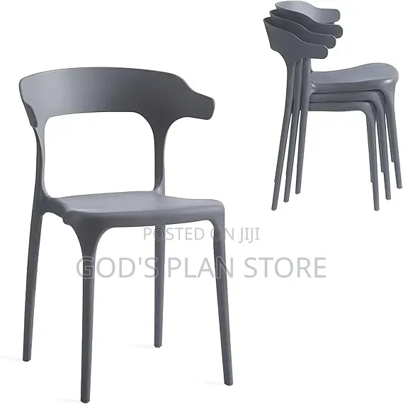 No Assembly Outdoor Indoor Plastic Chairs Plastic Chairs