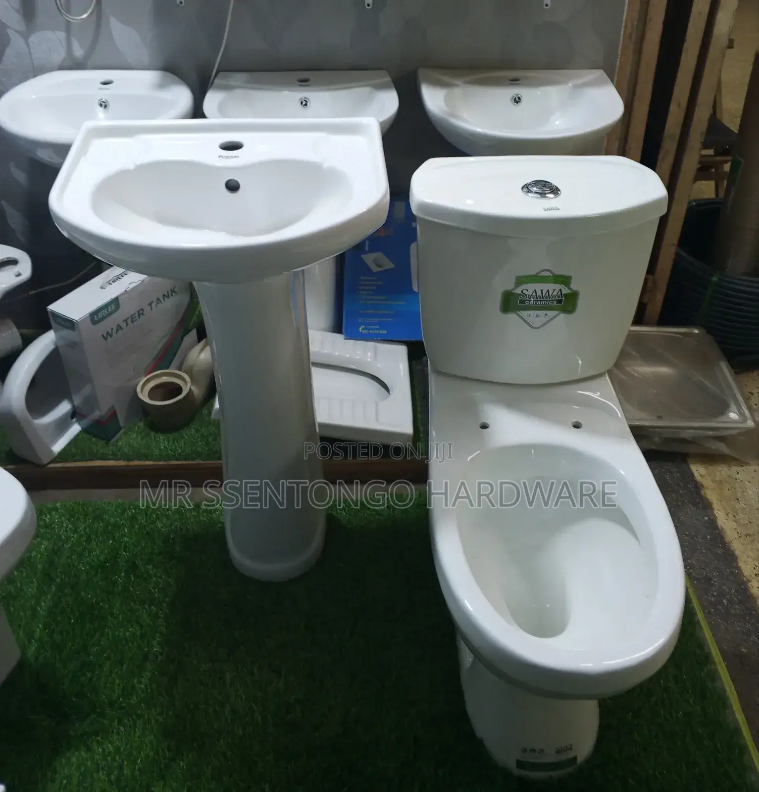 Hand Basin With Toilet Seat Completely Sets Saws Good Quality/All Type