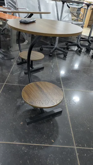 Chairside Round Wooden Mini Table