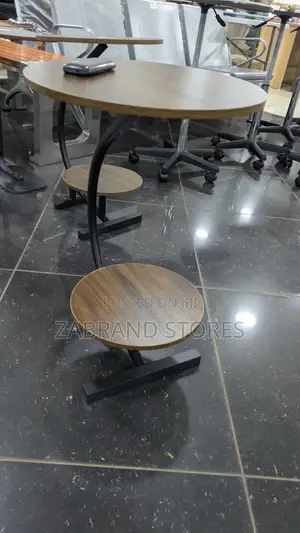 Chairside Round Wooden Mini Table
