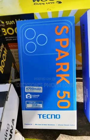 New Tecno Spark 50 128 GB Blue