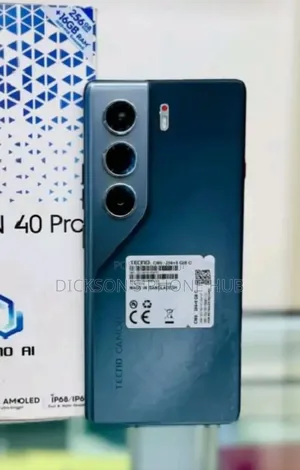 New Tecno Camon 40 Pro 4G 256 GB Black