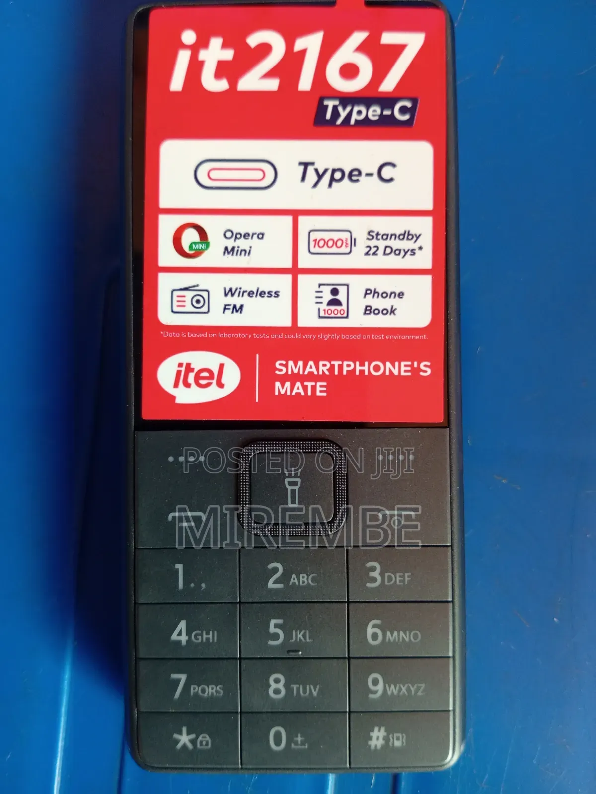 New Itel it2166 Black