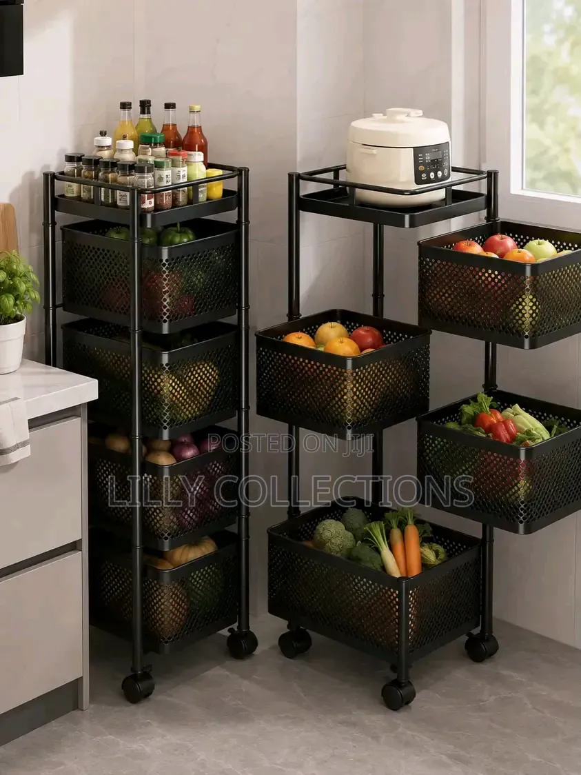 5 Layered Storage Trolley