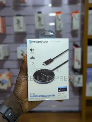 Powerology Qi2 Elero Magnetic Wireless Charger 15w