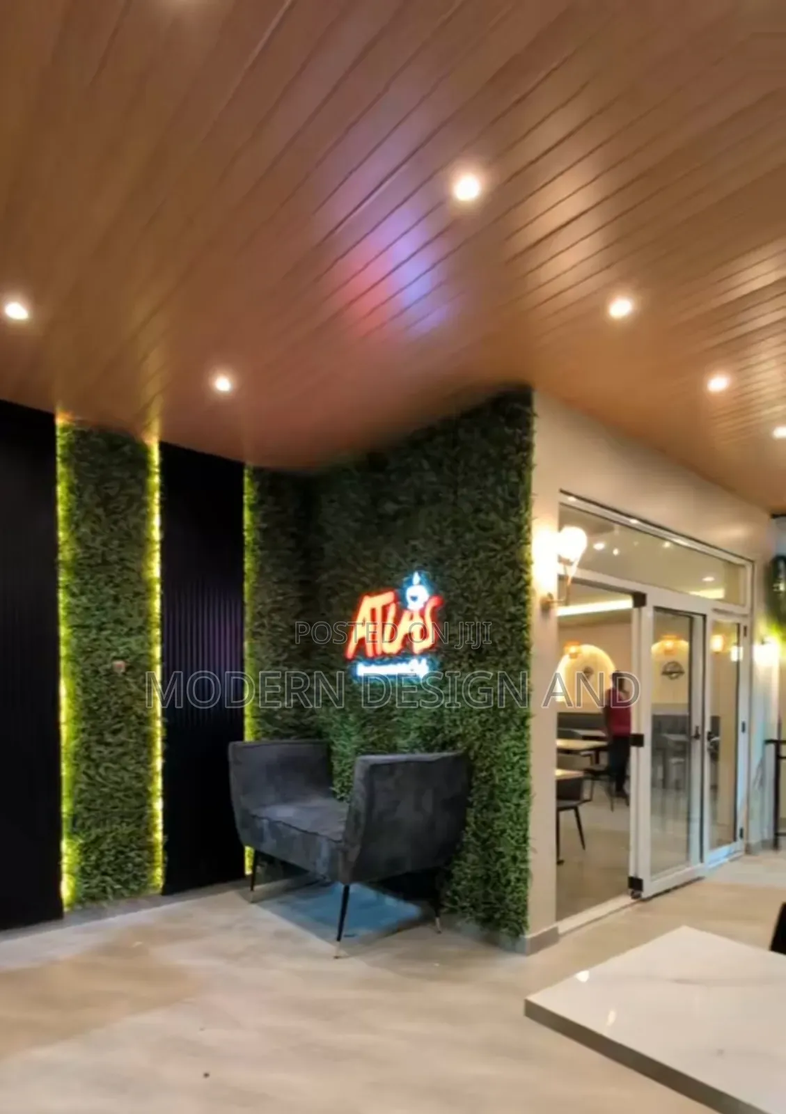 PVC Ceiling Design in Atlas Hotel