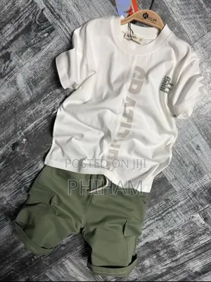 Kids T.Shirt and Sweater Short Set