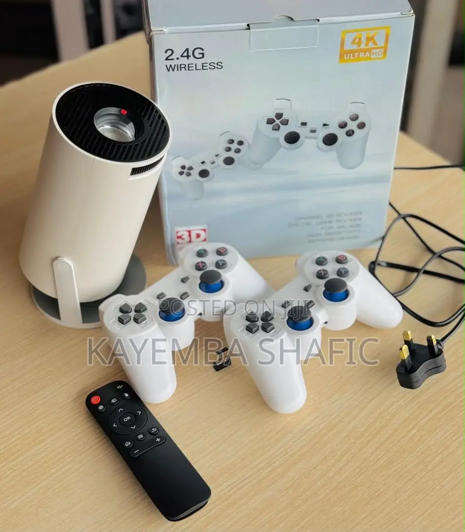 X10 Plus Smart Game Projector With 2 Wireless Controllers