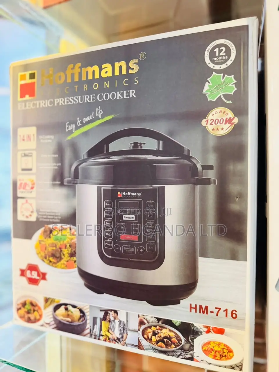 Hoffman Electronic Pressure Cooker