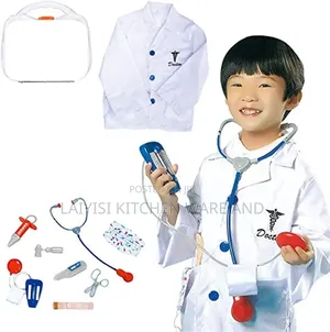 Kids Costume With Doctor Surgeon Nurse Dress Up Costume for Boy Girl