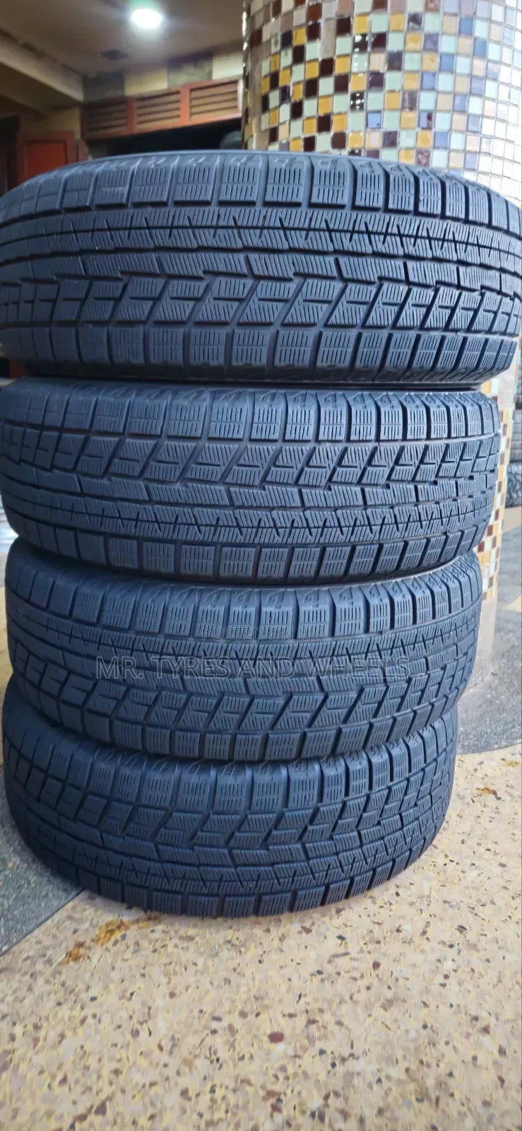 215 60 R16 Yokohama Tires the Unlike Tires but Have 3 Warranty.