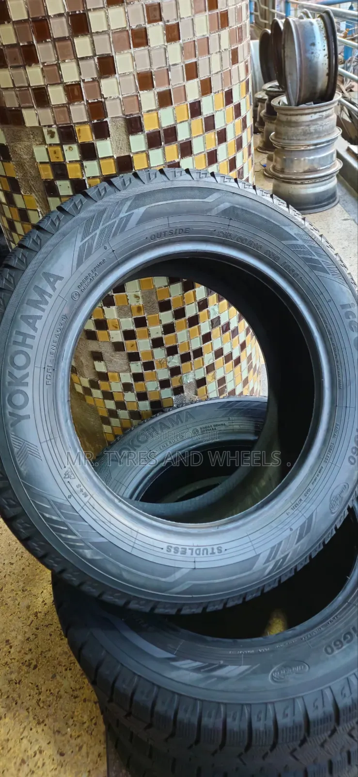 215 60 R16 Yokohama Tires the Unlike Tires but Have 3 Warranty.