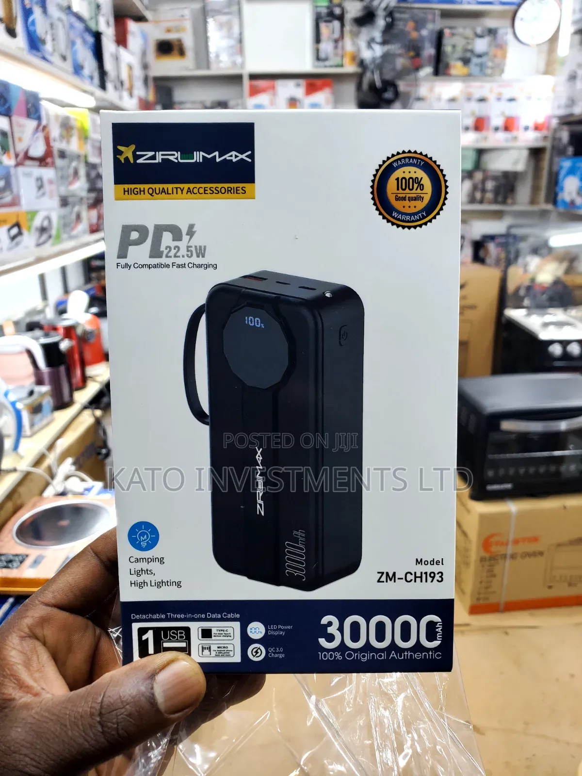 Zirumax 30000mha Power Bank