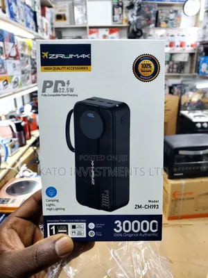 Zirumax 30000mha Power Bank