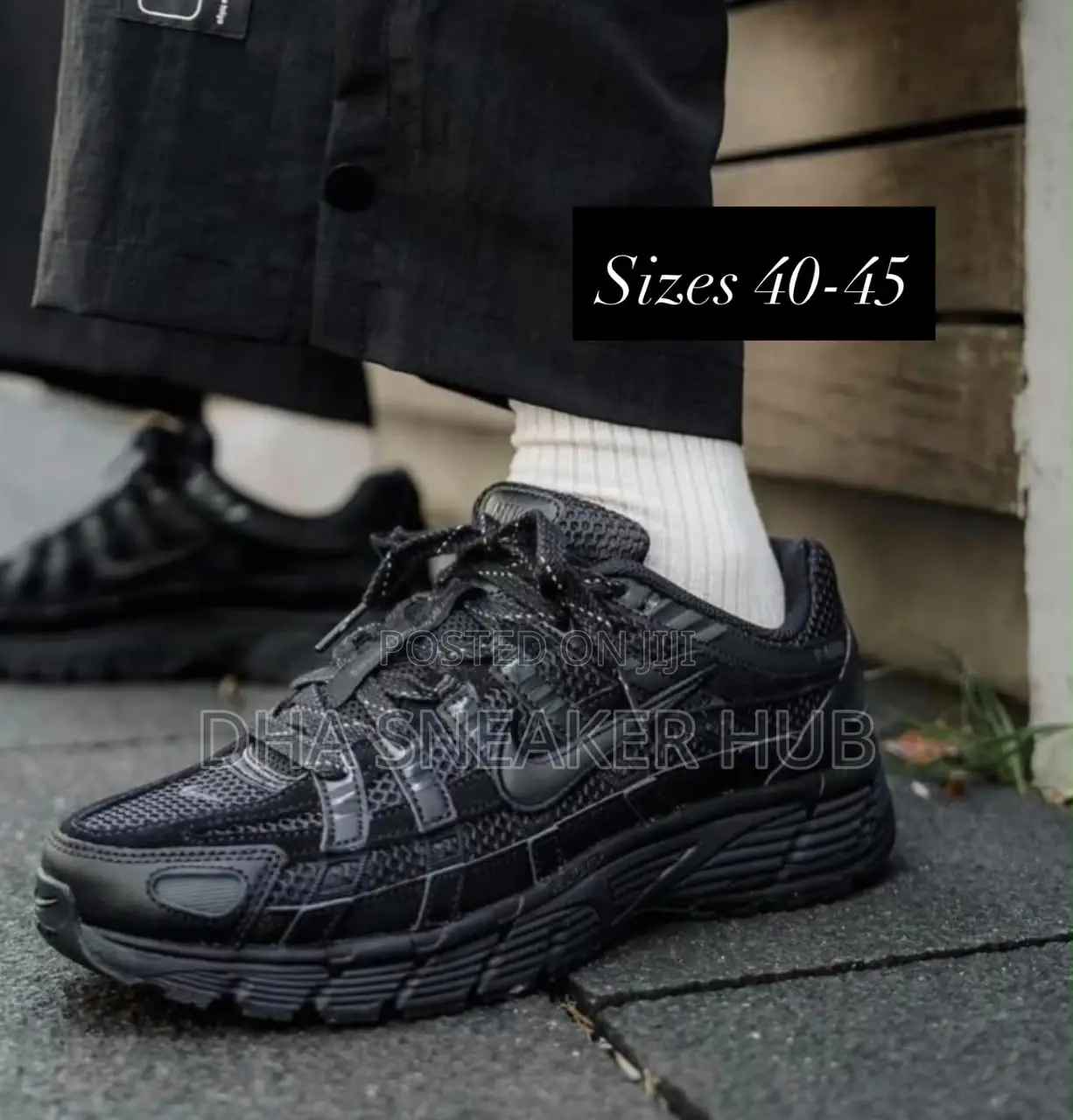 Nike P- 6000 Black Premium Sneakers