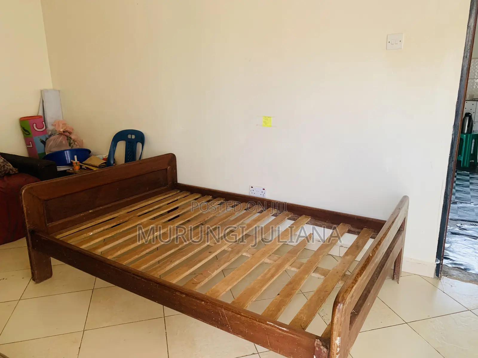 5x6 Wooden Bed