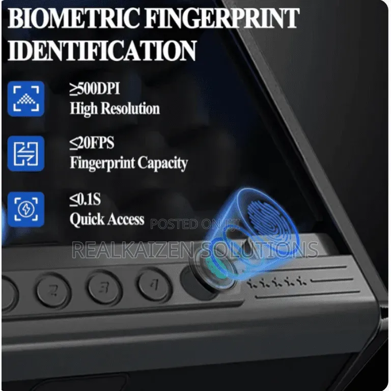 Kaer Biometric Quick Access Gun Safe For Pistol