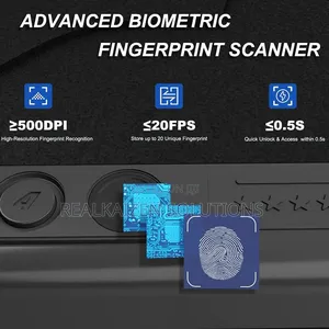 Kaer Biometric Quick Access Gun Safe For Pistol