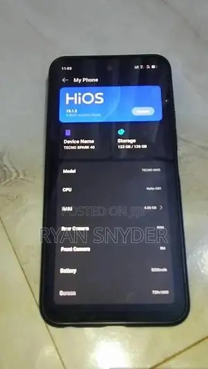 Tecno Spark 40 128 GB Black