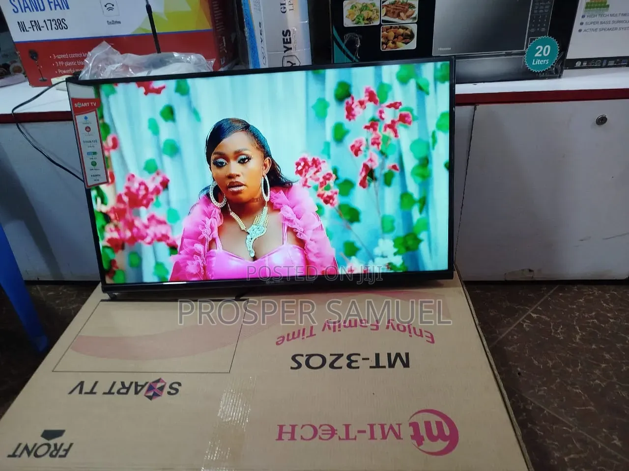 Brand New Mitech 32 Inches Frameless Smart Flat Screen